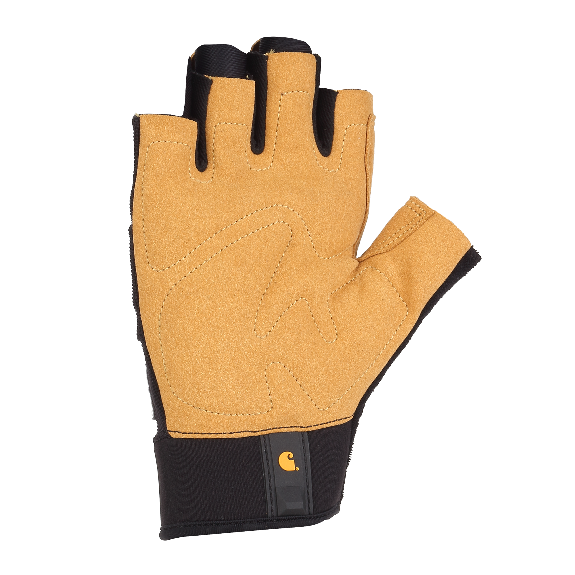 Picture of Carhartt A744 Mens Padded Palm Fingerless Glove